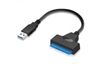TradeNation USB 3.0 zu SATA Adapter Kabel für 2.5 Zoll HDD SSD Festplatten USB-Adapter SATA 22 Pin zu USB 3.0 Typ A