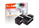 Tinte Doppelpack Schwarz PI300-763 Kompatibel Zu Hp Nr. 903XL, T6M15AE