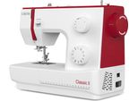 CARINA Freiarm-Nähmaschine Classic II - Für echte Modeikonen Nähmaschinen rot (rot, weiß) Freiarm-Nähmaschinen