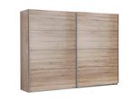 SchwebetüRenschrank Wimex "Easy", Beige (Struktureichefarben Hell Uni), B:225Cm H:210Cm T:65Cm, SchräNke, SchwebetüRenschrank