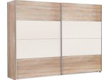 SchwebetüRenschrank Wimex "Easy", Weiß (Weiß, Graphit), B:225Cm H:210Cm T:65Cm, SchräNke, SchwebetüRenschrank