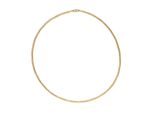 Collier Vivance "Elegant Aura", Gelb (Gelbgold 375), Halsketten, Damen, Gelbgold 375, Collier