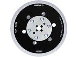 Expert Multiloch UniversalstüTzteller, Weich, Ø125Mm, M8+5/16", Schleifteller Schwarz, FüR Exzenterschleifer"