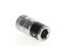 Bit-Adapter 1/4" Vierkant > 1/4"" Sechskant Chrom"