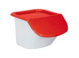BRB Zutatenspender / Vorrats-Container / Abfallsammler 15 l rot