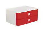 HAN Schubladenbox Smart Box ALLISON rot 1120-17, DIN A5 mit 2 Schubladen