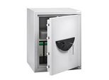 BURG WÄCHTER Sicherheitsschrank WS Office 802 K 300 Sicherheitsstufe B nach VDMA 24992 lichtgrau 64,1 x 55,4 x 81,6 cm