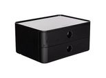 HAN Schubladenbox Smart Box ALLISON schwarz 1120-13, DIN A5 mit 2 Schubladen