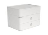 HAN Schubladenbox Smart Box plus ALLISON weiß 1100-12, DIN A5 mit 3 Schubladen