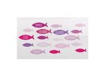 Rayher Wachsmotive pink/rosa Fische