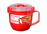 sistema® Mikrowellen-Suppentasse rot 565,0 ml, 1 St.