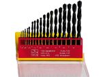 Easy Work 40120 Set Di Punte Hss, Da 1 A 10 Mm, 0,5 Mm Ascendente, Nero, 19 Pezzi (1 Set)