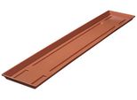 Sottovaso Per Fioriera Versione Grande 100 Cm Terracotta