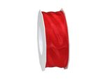 PrÄSent 4644025-609 Geschenkband Lyon GläNzend Rot 40,0 Mm X 25,0M