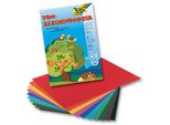 10X Folia 550 Tonpapier - 22 X 32 Cm, 10 Farben Sortiert