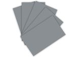 Folia 6384 Folia Tonpapier, Din A3, 130 G/Qm, Steingrau