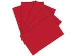 Folia 6318 Folia Tonpapier, Din A3, 130 G/Qm, Ziegelrot