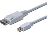 Digitus Cavo Displayport Minidp -> Dport St/St 2M 1.1A Bianco Polybag