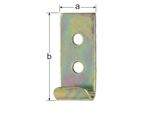Gah Alberts Ganci Di Bloccaggio Per Chiusure Di Casse L.23 L.18 P.2 Mm Sta Diritto - 347864