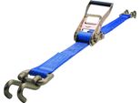 Cinghia Di Ancoraggio Dolezych Lunghezza 8M Larghezza 50Mm Con Gancio Rotondo Portata 4000Kg 2000Kg / Dan - 26504034