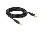 Audiokabel Klinke 3,5Mm 4Pin > 3,5Mm Stecker 4Pin Schwarz, 5 Meter