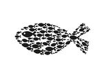 Rayher Fisch Motivstempel Fisch 4,0 x 9,0 cm