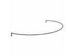 Siena Garden 119-2220 Anello Di Sostegno T&T Semicircolare Diametro 45 Cm, Verde