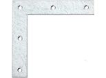 Alberts 847692 Staffa D'angolo, Zincata Sendzimir, 200 X 200 X 30 Mm, Set Da 10