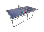 Tischtennisplatte Tischtennis Set klappbar faltbar profi Tischtennis Ping-Pong Tisch Tischtennistisch - Blau