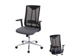 BüRostuhl MCW-J53, Drehstuhl Schreibtischstuhl, Ergonomisch Kunstleder ~ Grau