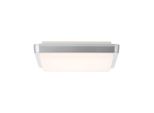Brilliant Devora LED AußEnwandleuchte 28X28Cm Silber 1X LED Integriert, 12W LED Integriert, (Lichtstrom: 1500Lm, Lichtfarbe: 3000K)