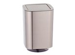 WENKO Auron Kosmetikeimer 5,5 l silber