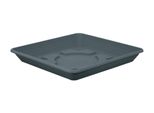 Sottobicchiere Geli Nora Antracite 29 Cm Quadrato - Plastica