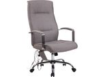CLP BüRostuhl Portland Stoff Mit Massagefunktion Farbe:Grau;Material:Stoff