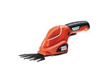 Black & Decker GSL200-QW Cesoie Per Erba A Batteria 8 Cm 3,6 V Litio Nero, Arancione