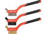 Set Di Spazzole Metalliche 3 Pezzi, YT-6351