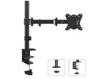 Braccio Per Monitor Da Tavolo Supporto Universale Per Monitor A 360° Girevole Da 13 A 27 Pollici