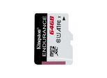 Kingston | Endurance | UHS-I U1 | 64 Gb | Micro Sdxc | Memoria Flash Classe 10