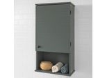 Sobuy BZR25-DG Armadio A Muro Con Un'anta E Un Vano Armadio A Muro Armadio A Muro Per Il Bagno Armadio Per La Cucina Armadio Per I Medicinali Mobili Per Il Bagno