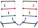 Costway Gioco Di Lancio Del Ladder Golf, Ladder Golf, Set Di Ladder Golf Con Segnapunti Incorporato, Incl. 6 Bolas In Pe E Borsa Per Il Trasporto, Gioco Per Tutta La Famiglia Per Il Prato, La Spiaggia, Le Feste