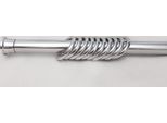 Binario Per Tenda Da Doccia 55-90 Cm Argento Lucido Extra Corto Misura Speciale