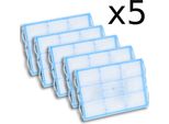 5× Filtro Di Protezione Motore Ricambio Per Bosch & Siemens 618907 VZ01MSF, Set Microfiltri Epa