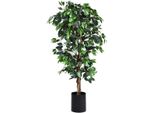 Costway Decorazione Di Piante D'appartamento, Pianta Artificiale Verde, Pianta Artificiale Di Decorazione, Pianta Artificiale Albero Decorazione Di Interni Per Casa Giardino Ufficio 180X17X17Cm