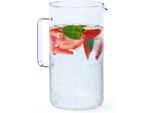 Caraffa In Vetro Wessper Da 3 Litri - Caraffa Per Acqua Resistente Al Calore In Vetro Borosilicato - Caraffa Per Acqua, Succo E Tè