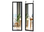 Costway Costwaz 120 X 37 Cm Specchio Da Parete Porte Specchio Con Ganci Di Sospensione Regolabili In Altezza Specchio Per Camera Da Letto