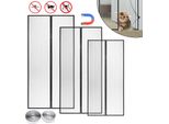 Tolletour Zanzariera Porta Zanzariera Porta Tenda Zanzariera Tenda Magnetica Porta Balcone Protezione Zanzare Con Chiusura Magnetica 90X210Cm