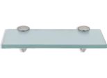 Fiqops Mensola In Vetro Mensola In Vetro Mensola Da Parete Mensola Da Bagno Mensola Mensola In Vetro Smerigliato 30X10 Cm 8 Mm