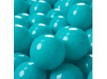 Kiddymoon 50 Palline Da Gioco ∅ 7Cm Per Neonati E Bambini Palline Da Bagno In Plastica Eu, Turchese