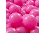 Kiddymoon 300 Palline Da Gioco ∅ 7Cm Per Bambini Plain Kids Palline Da Bagno In Plastica Eu, Rosa