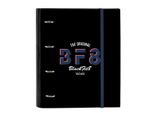 Raccoglitore Ad Anelli Blackfit8 Urban A4 Nero Blu Navy (27 X 32 X 3,5 Cm)
